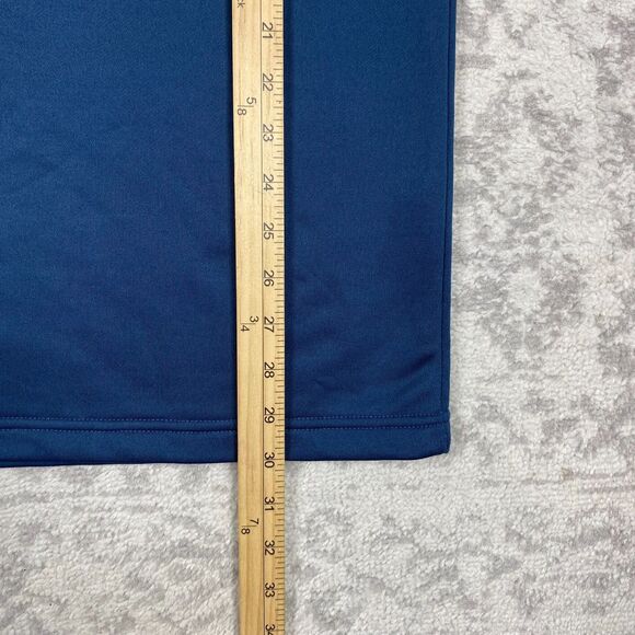 Adidas Golf Jacket Men's Full Zip French Terry 3 Stripe Navy Size 2XL XXL - Picture 2 of 5